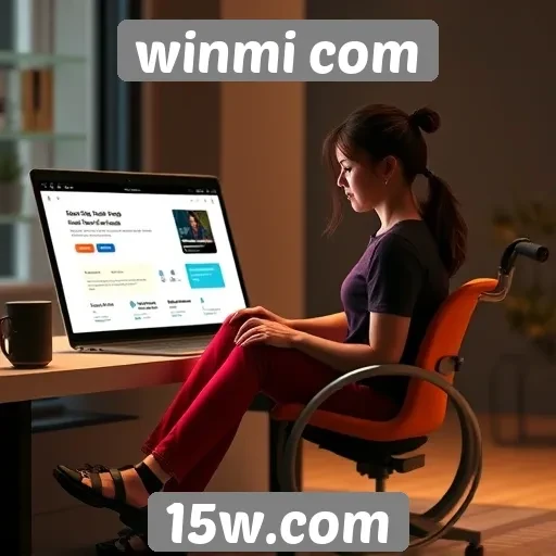 Acessibilidade e navegação no winmi com para novos usuários