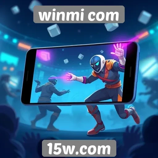 segmento de jogos móveis em winmi com avança rapidamente